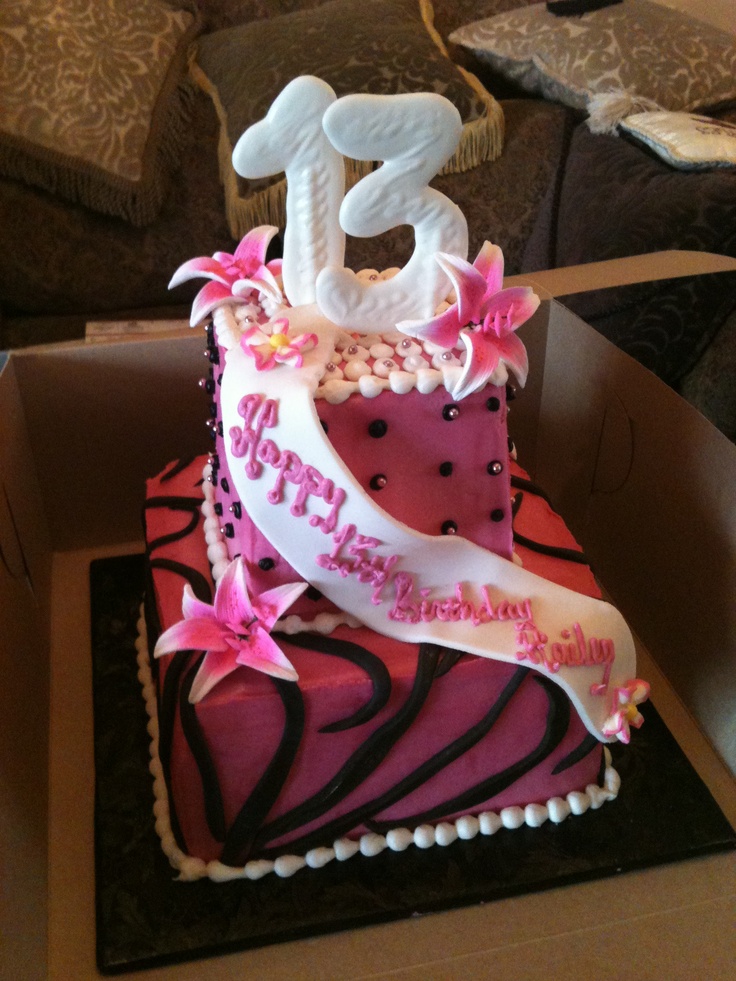 Sweet 13 Birthday Cakes