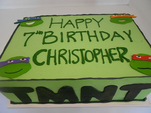 Teenage Mutant Ninja Turtle Cake