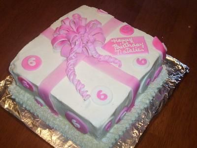 6 Year Old Girl Birthday Cakes