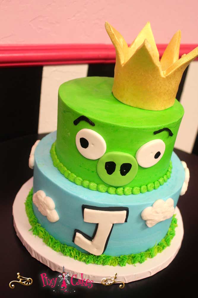 Angry Birds Birthday Cakes for Boys