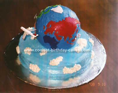 Around the World Birthday Cake