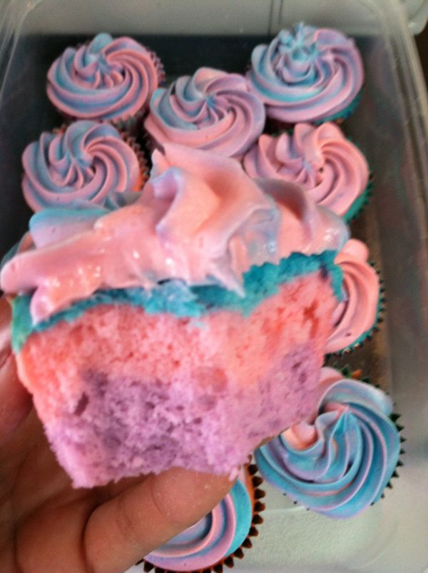 Blue and Pink Little Girl Birthday Parties