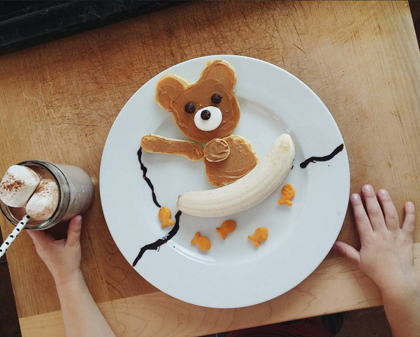 Breakfast Snacks for Kids Bear