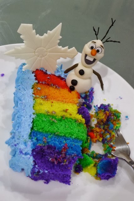 Disney Frozen Birthday Cake