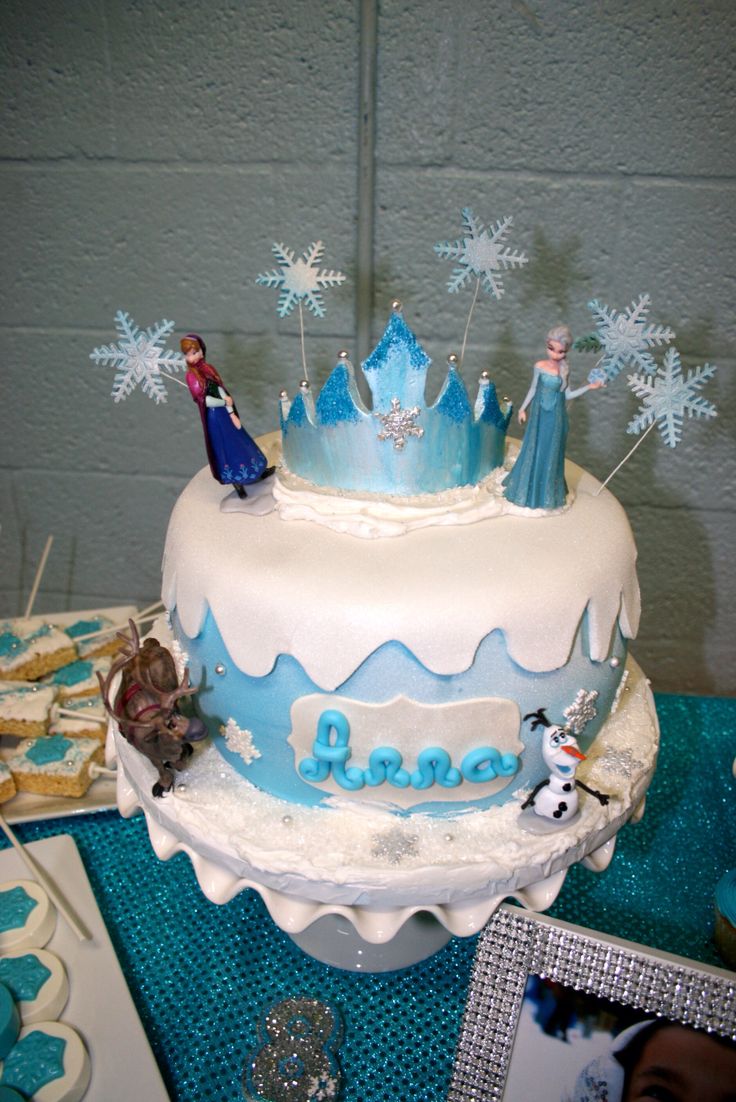 Frozen Movie Birthday Cake