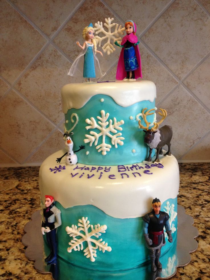 Frozen Movie Cake