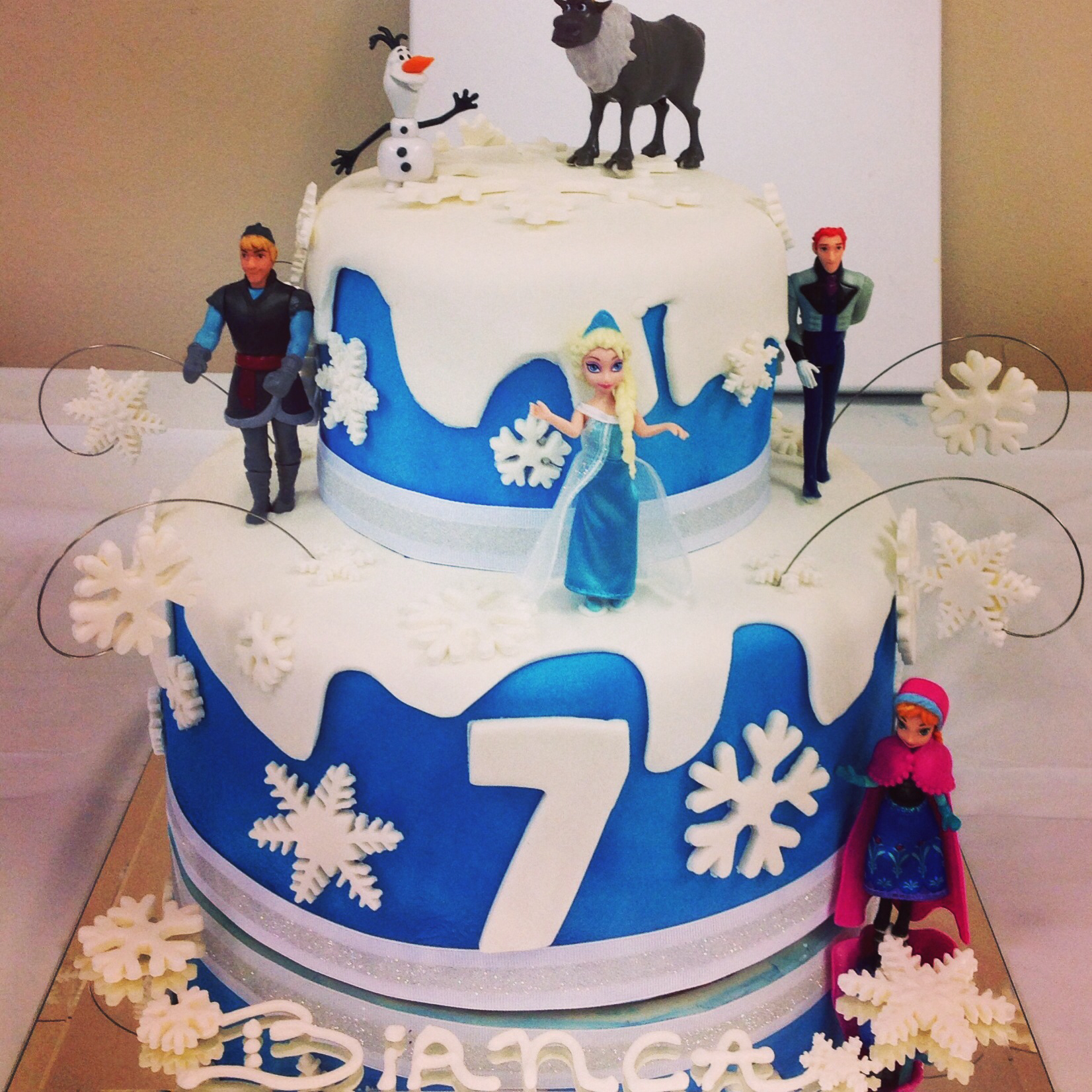 Frozen Movie Cake