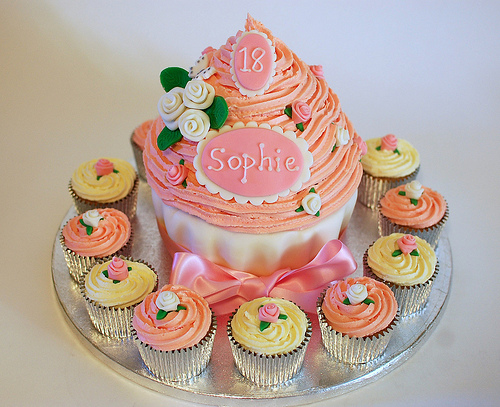 Girly Birthday Cake