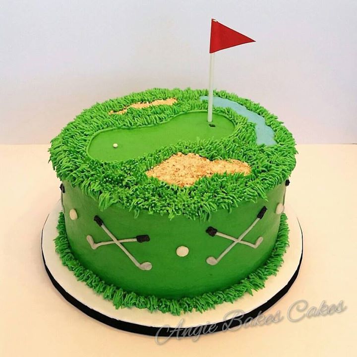 7 Boys Golf Birthday Cakes Photo Golf Birthday Cake Ideas 50th