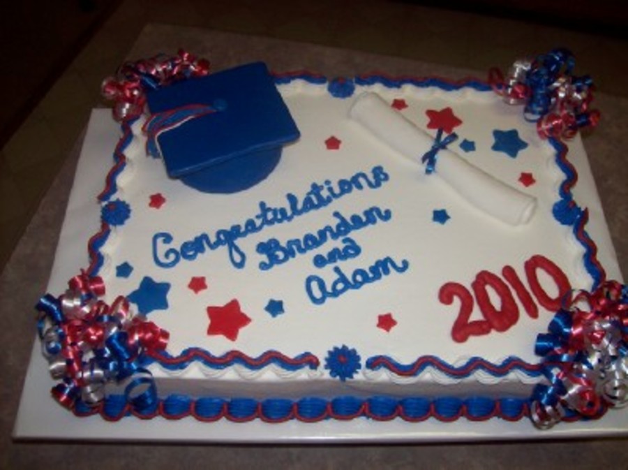 Graduation Sheet Cake