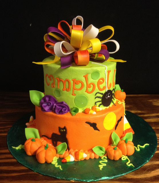 Halloween Birthday Cake