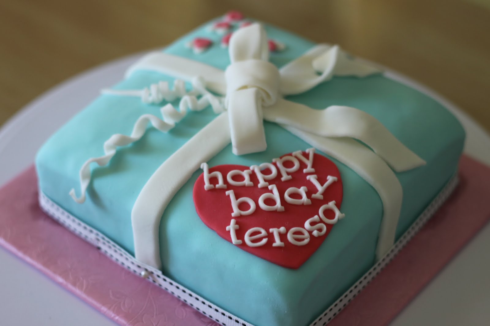 Happy Birthday Teresa Cakes