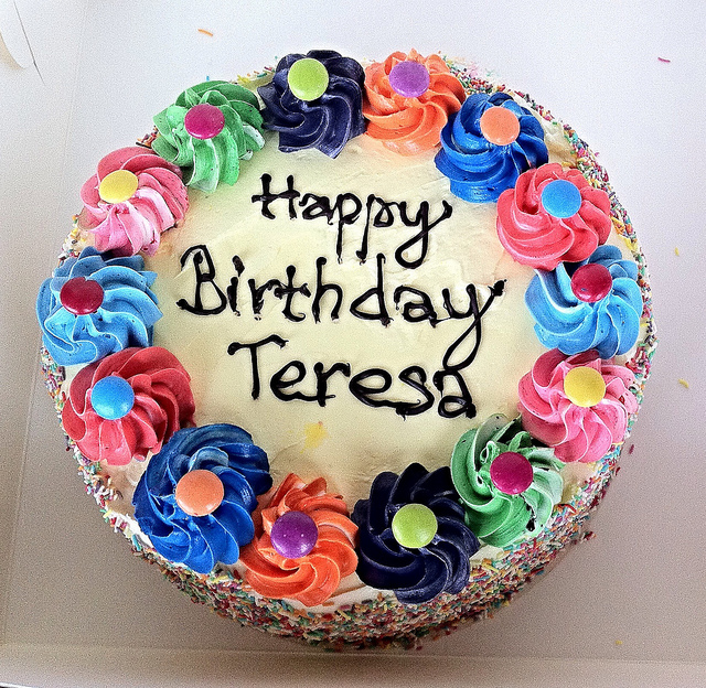 Happy Birthday Teresa Cakes