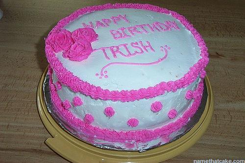 Happy Birthday Trish Cake