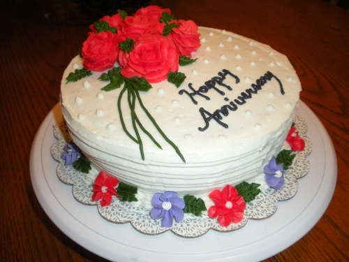 7 Photos of Cakes By Anniversary Year