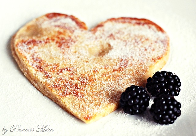 Heart Shaped Pancakes