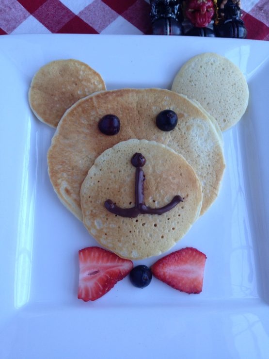 9 Photos of Creative Teddy Bear Pancakes