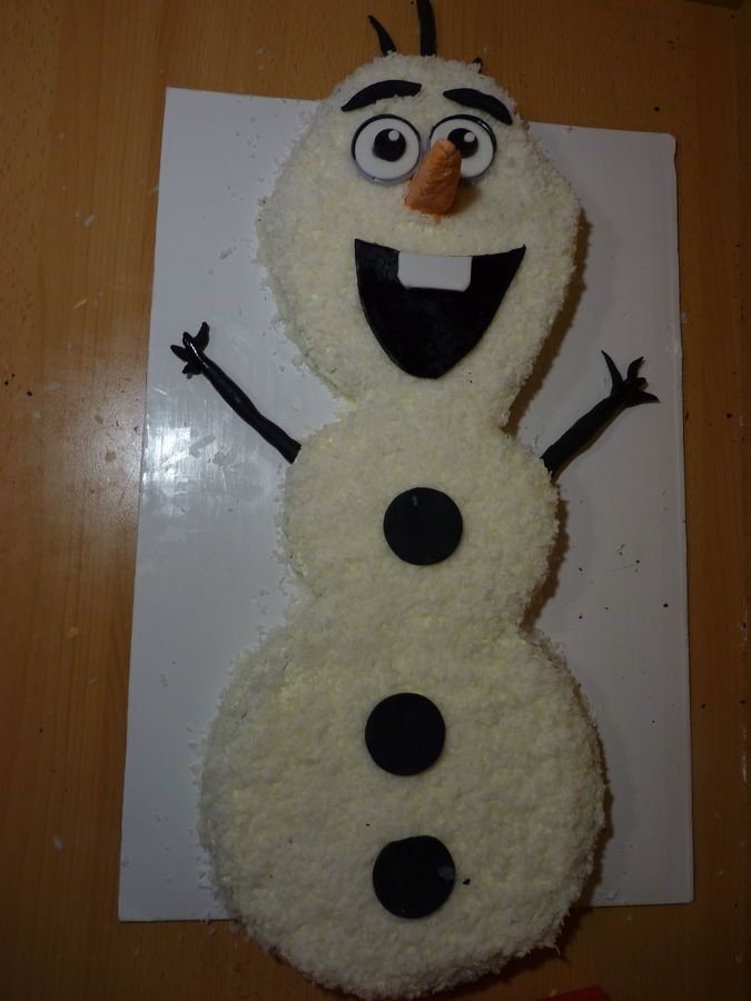 Olaf Disney Frozen Birthday Cake