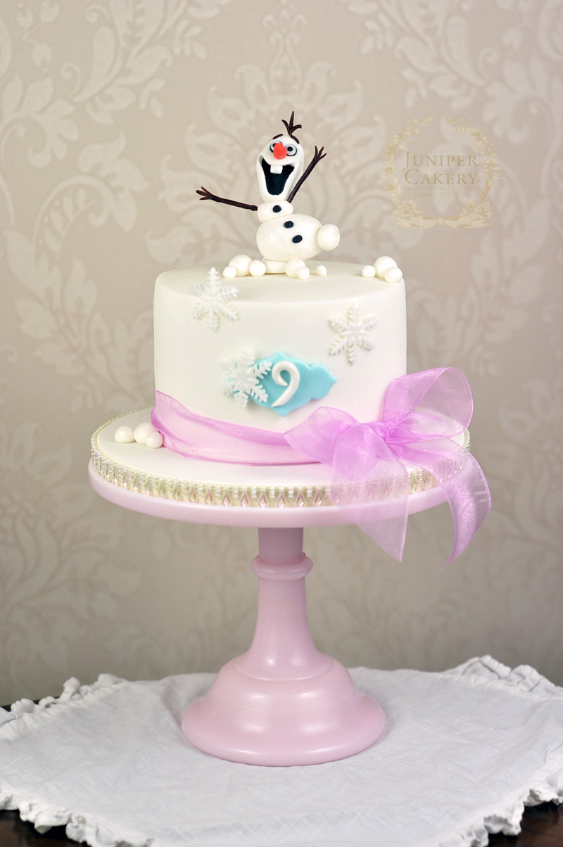 Olaf From Frozen Birthday Cake