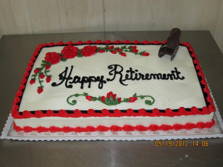 Retirement Cake