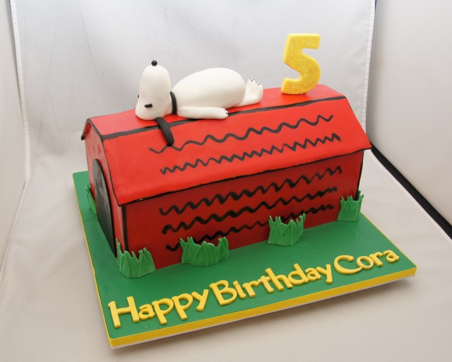 Snoopy Dog House Cake