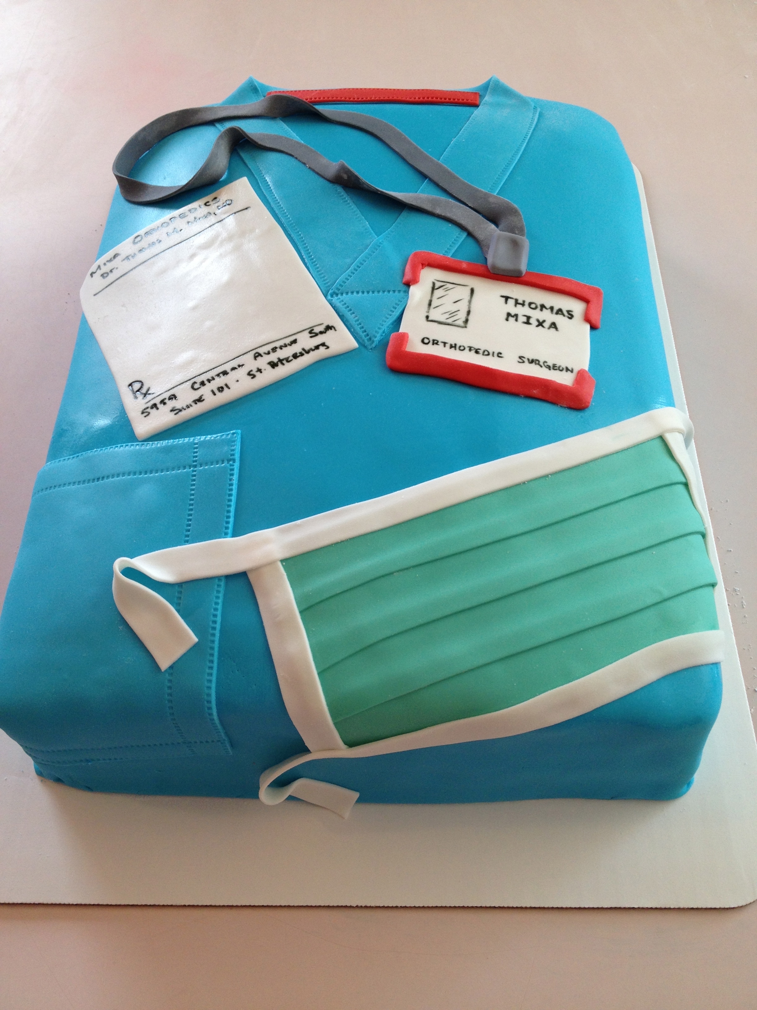 Surgeon Birthday Cake