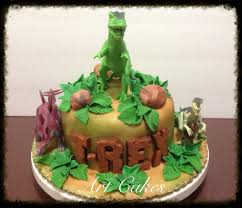 T-Rex Birthday Cake