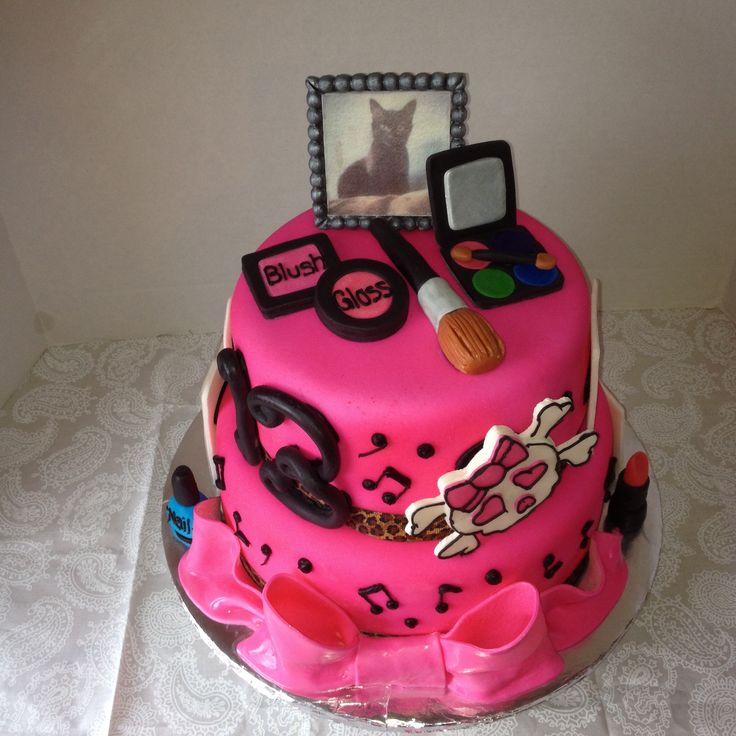 7 Bday Cakes For Teen Girls Photo Teenage Girl Birthday Cakes