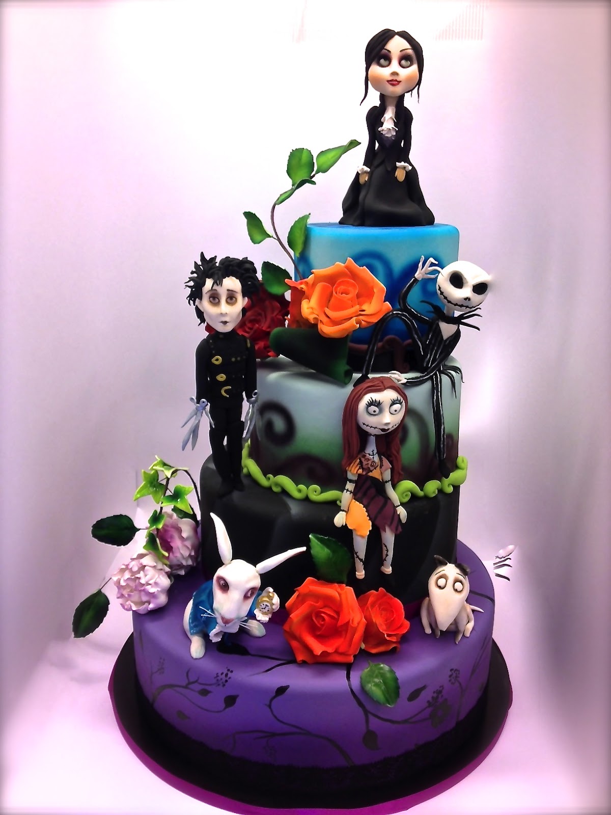 Tim Burton Birthday Cake