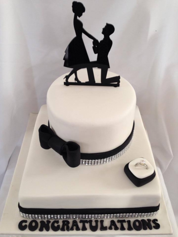 Wedding Engagement Cake