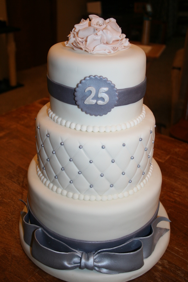 25th Anniversary Cake Ideas