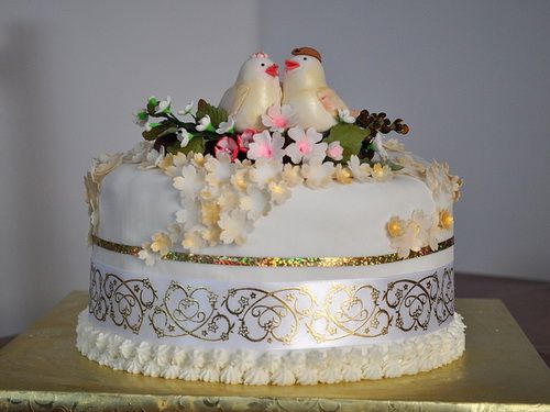 50th Wedding Anniversary Cake