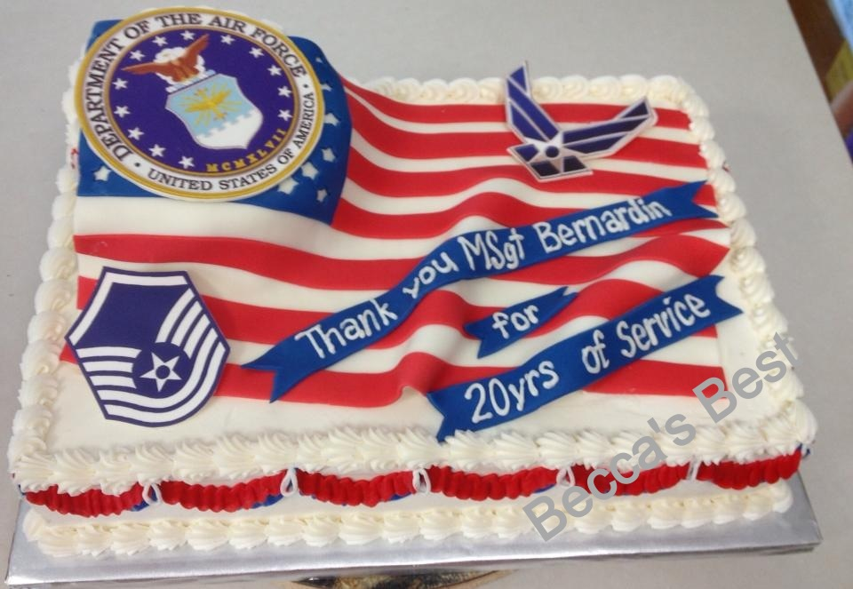 12 Photos of Marines Decorated Sheet Cakes