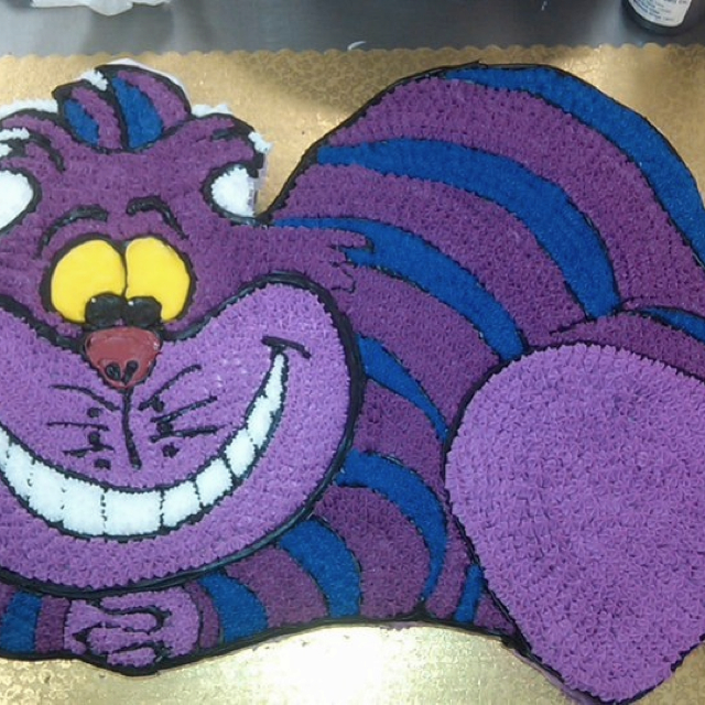 Cheshire Cat Cake