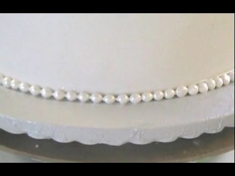 Fondant Cake Decorating Pearls