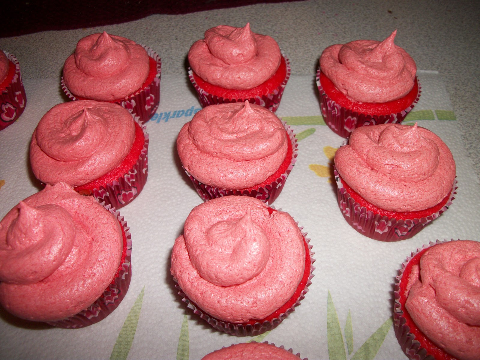 Fruit Punch Cupcakes