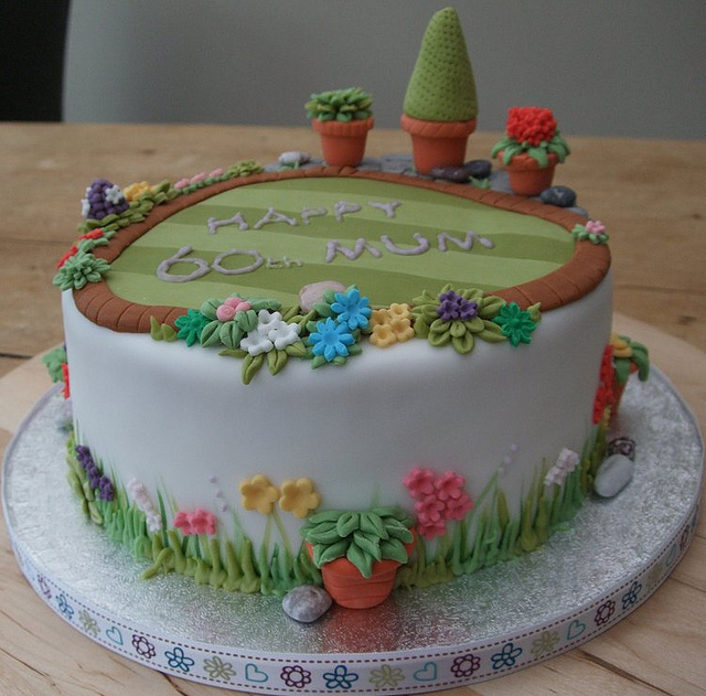 Garden Birthday Cake Ideas