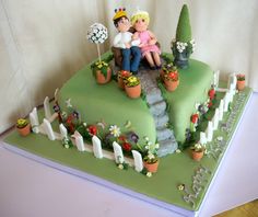 Garden Cake Idea