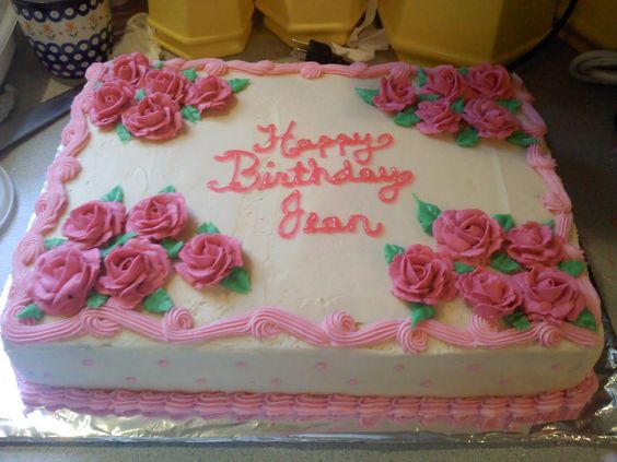 Happy Birthday Jean Cake