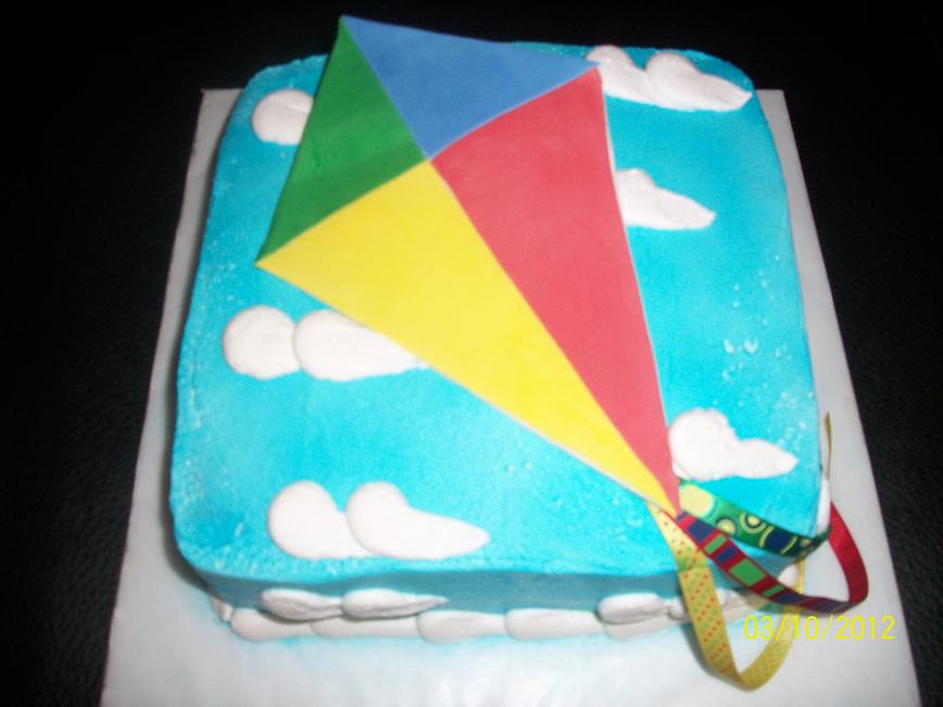 Kite Birthday Cake