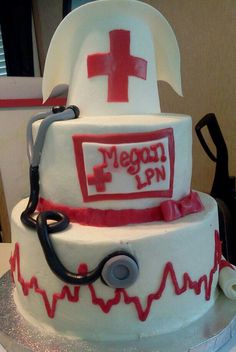 LPN Graduation Cake