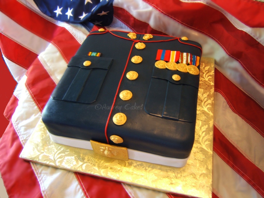 Marine Corp Cake