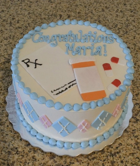 Medical School Graduation Cake