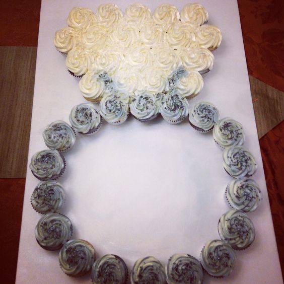 Ring Pull Apart Cupcake Cake