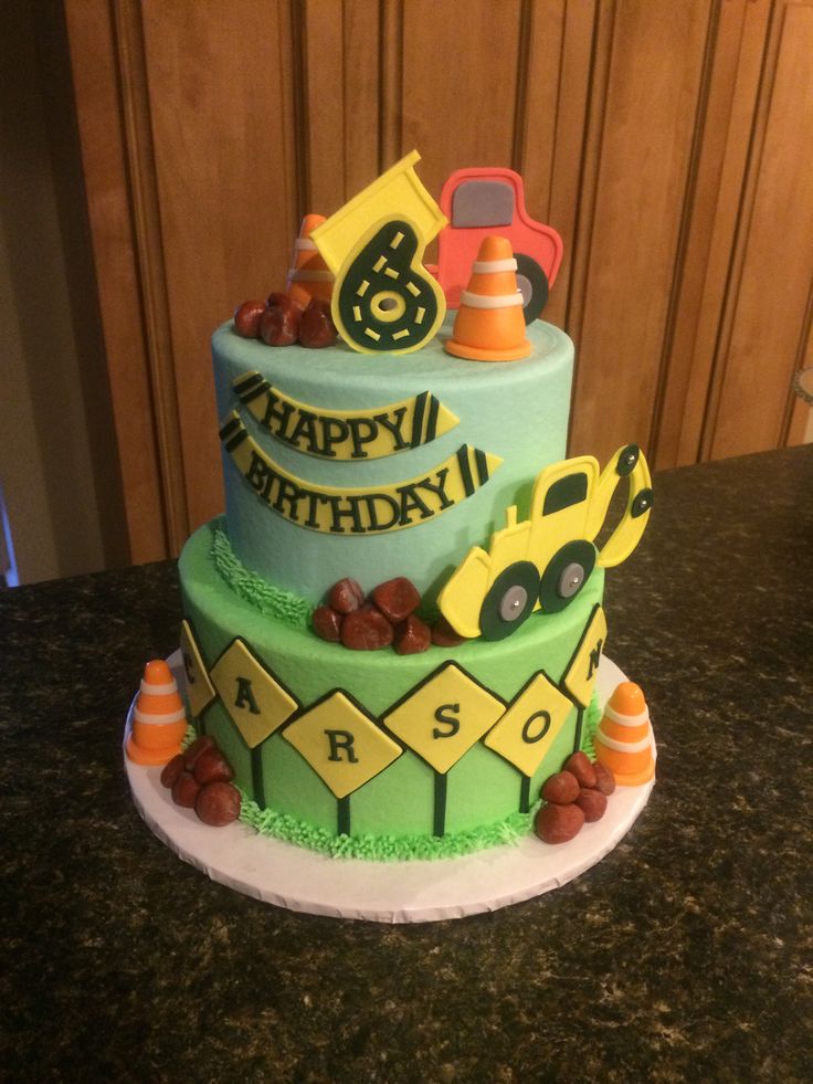 Road Construction Cake