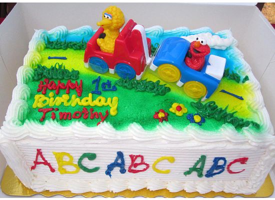 Sesame Street Stop and Shop Cake