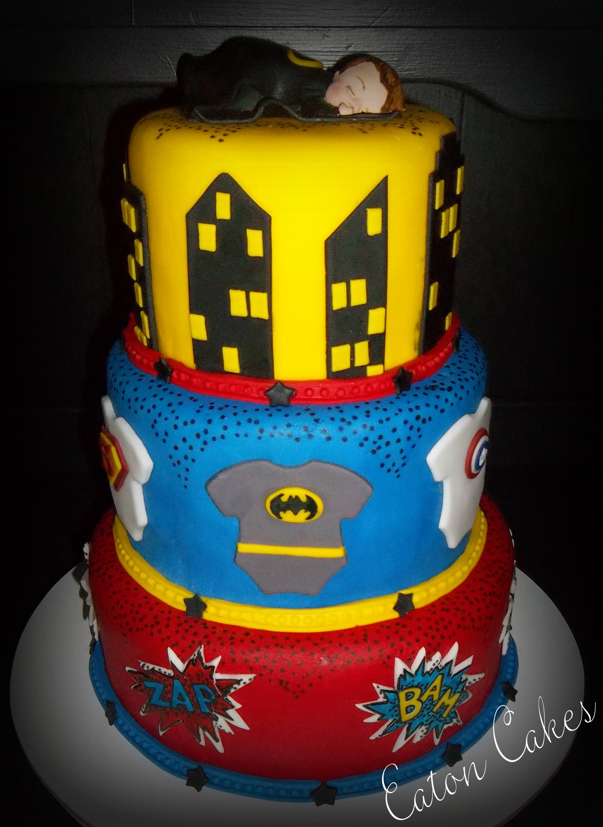 7 Super Hero Baby Theme Cakes Photo Superhero Baby Shower Cake Superhero Baby Shower Cake And Superhero Baby Shower Cake Snackncake