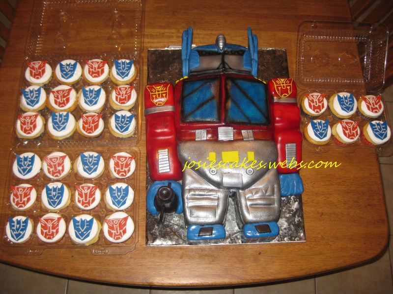 Transformer Cupcake Cakes Easy