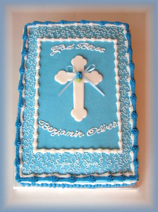 Baptism Sheet Cakes