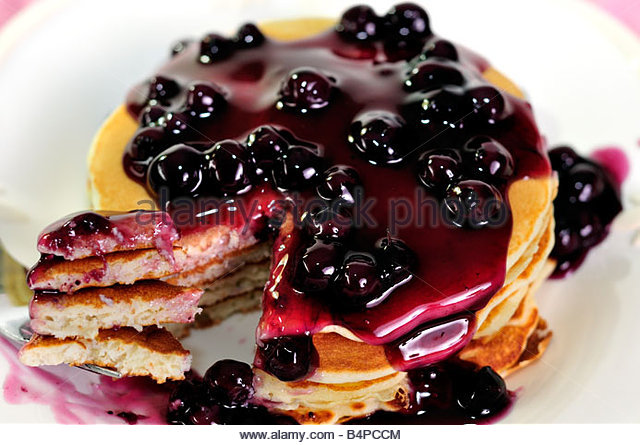 Blueberry Pancake Topping